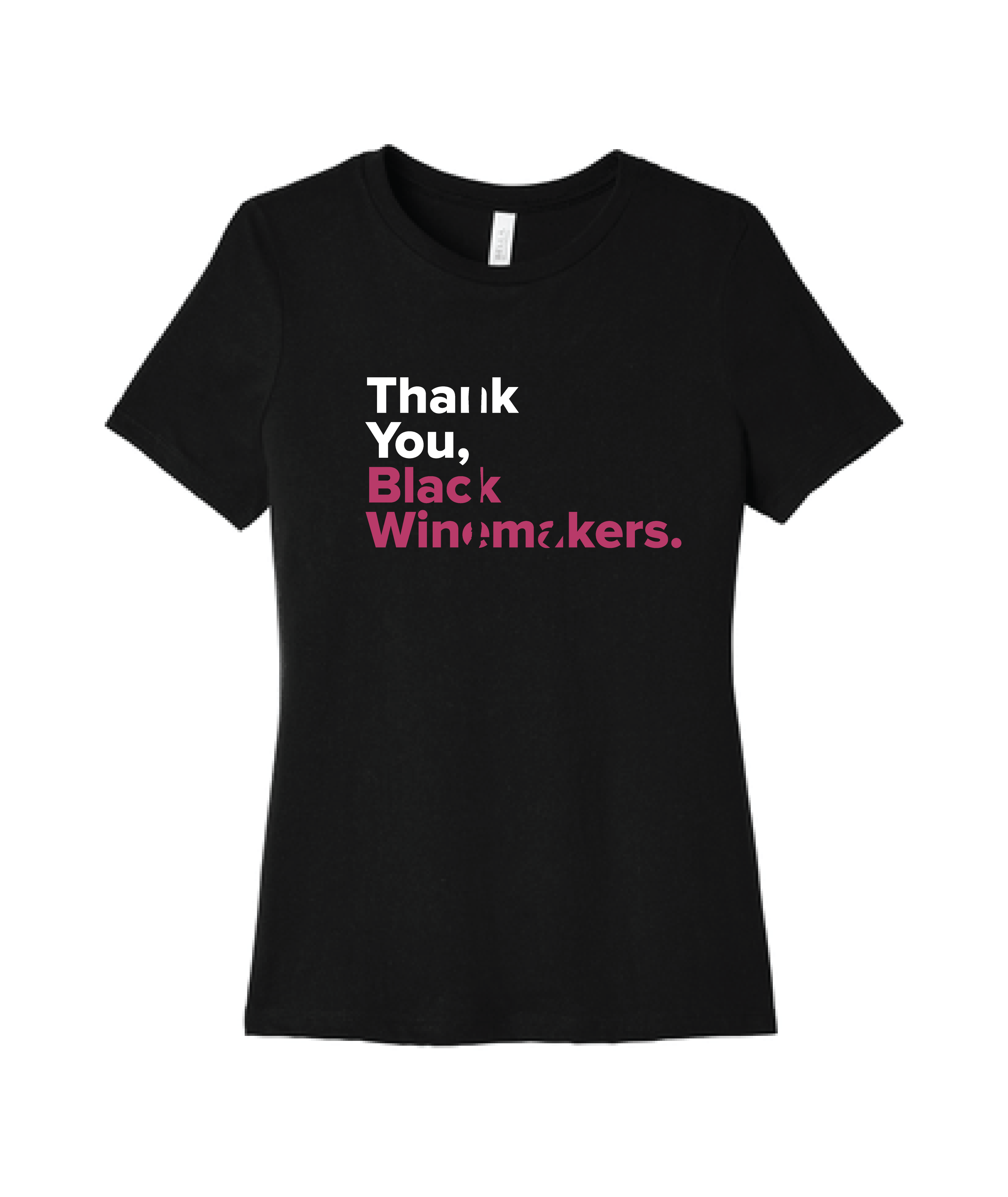 Thank You Black Winemakers Tee (Women's Fit)